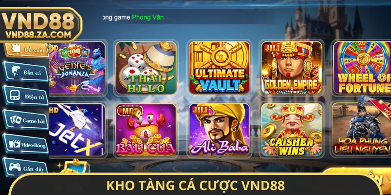 Kho tàng cá cược VND88