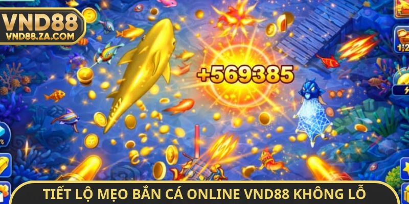 Tiết lộ mẹo bắn cá online VND88 không lỗ